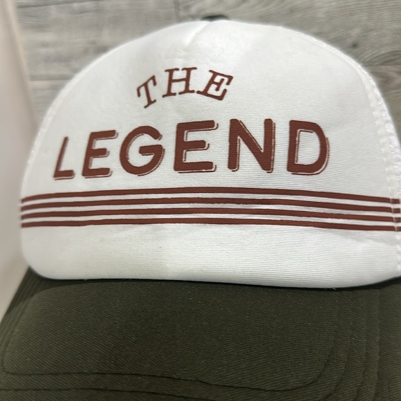 The legend one of a kind fancy trucker baseball cap hat - Picture 2 of 7